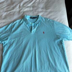 Polo Ralph Lauren Men's Light Blue Short Sleeve Mesh Polo Shirt XXL